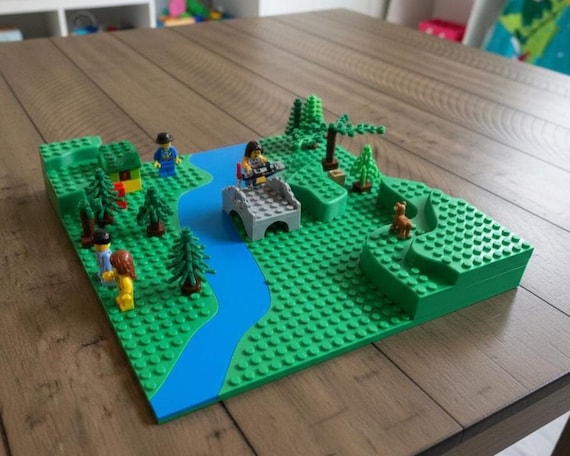 River Valley Terrain Baseplate 32x32