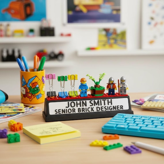 Personalized Desk Nameplate