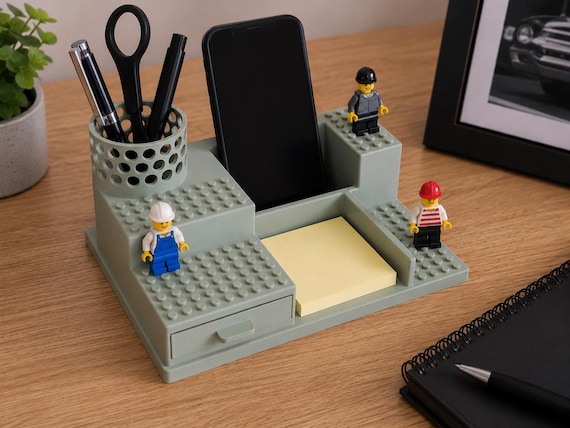 Desk Organizer with Phone Stand