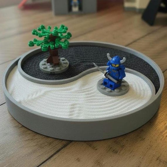 Zen Garden Tray with Rake