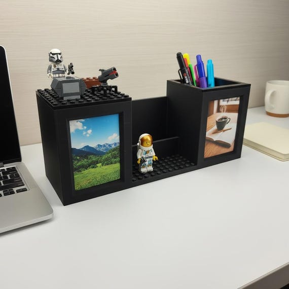 Custom Photo Desk Organizer